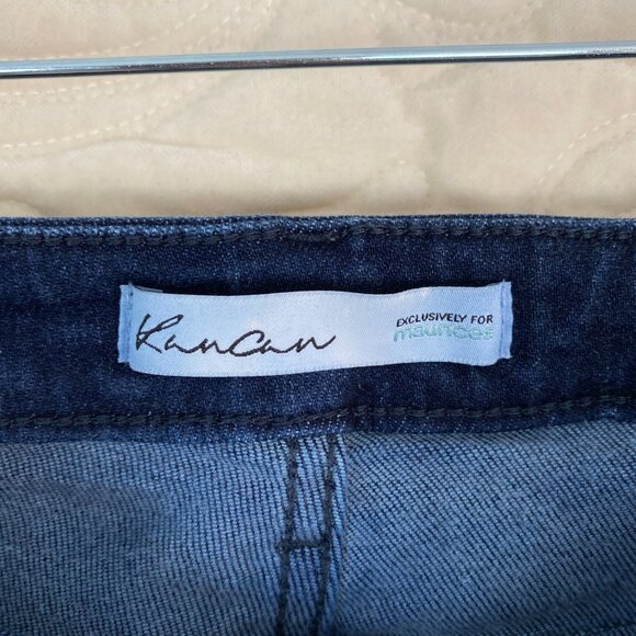 KanCan Jeans Tapered Leg with Ankle Split Size 29 Blue Jeans - Picture 6 of 11